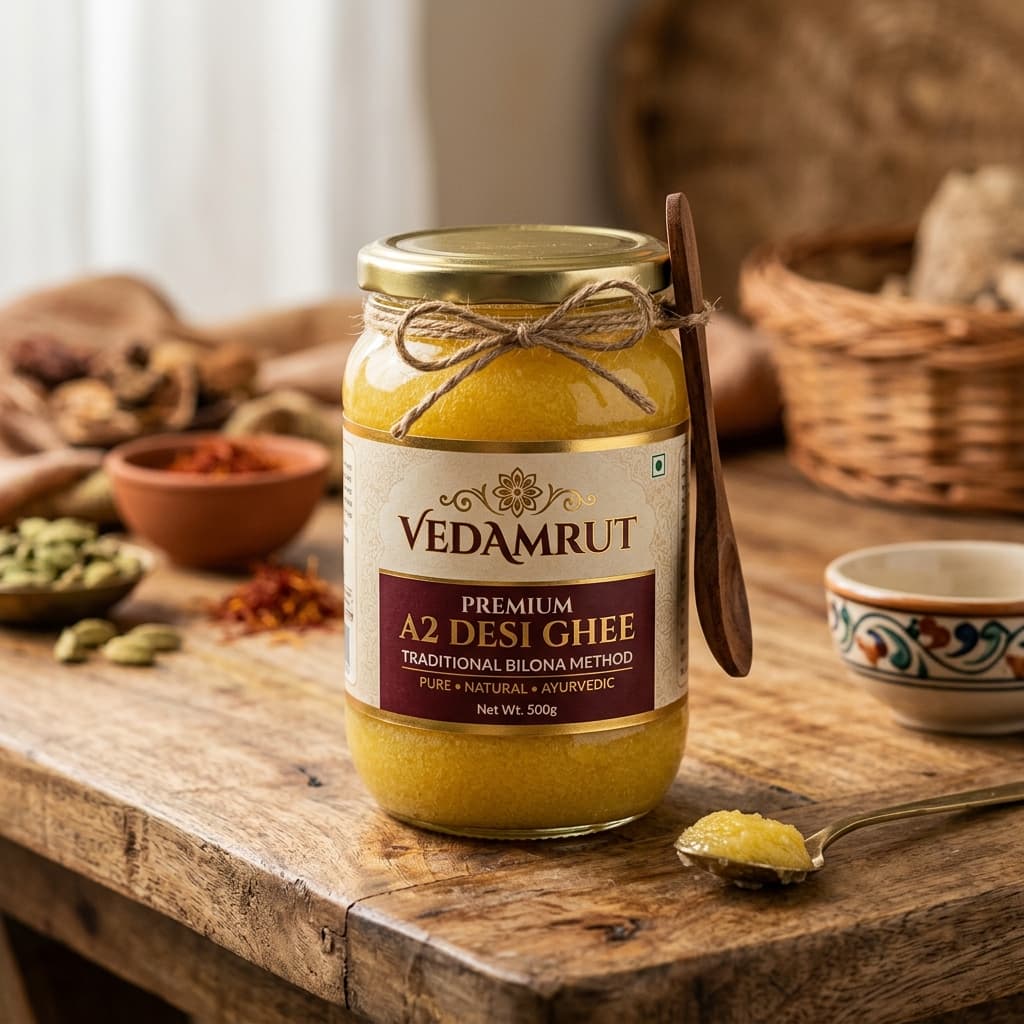 VedAmrut Premium A1 Ghee 500 Gram