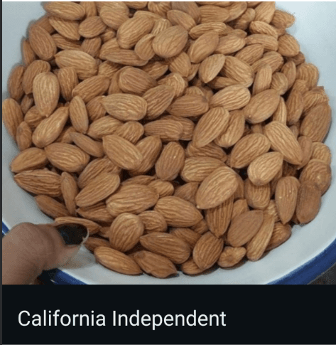 California Independent Almonds 1 KG