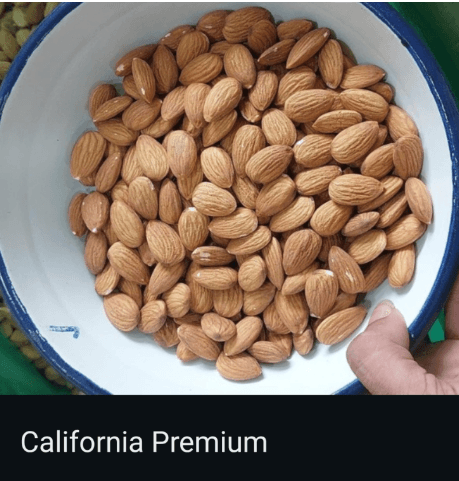 California Premium Almonds 1 KG