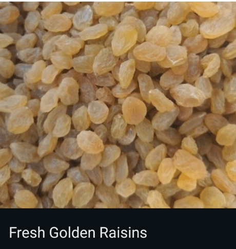 Premium Golden Seedless Raisins 1 KG