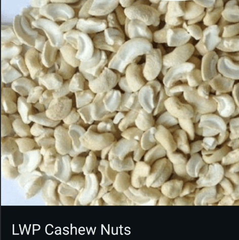 Premium LWP Cashew Nuts (Large White Pieces) 1 KG