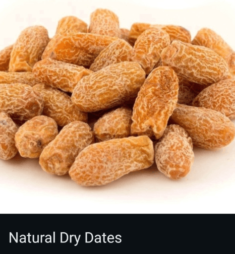 Natural Dried Yellow Dates (Chuara) 1 KG