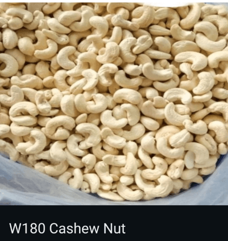 Ultra-Luxury W180 Whole Cashew Nuts 1 KG