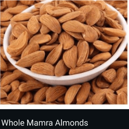 Premium Whole Mamra Almonds 1 KG